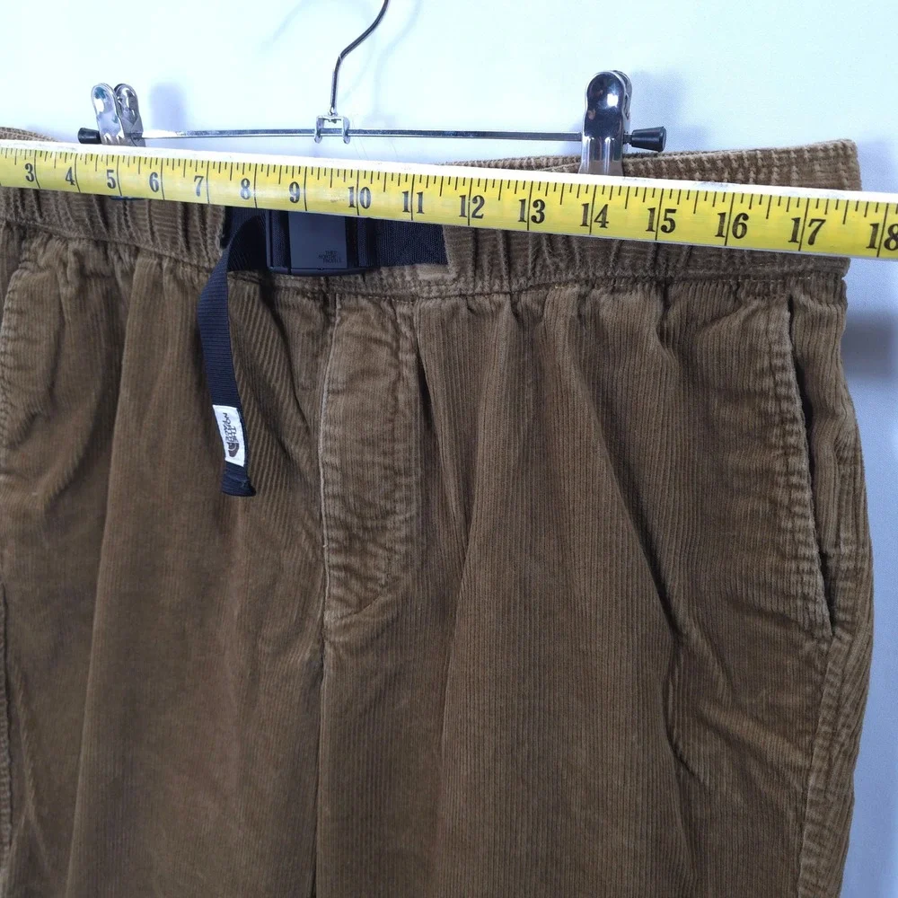 The North Face Corduroy Pants Berkeley Cord Field Pant Men L Brown Outdoor‎ Belt